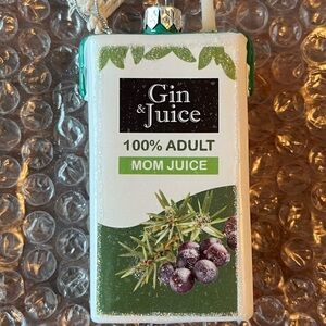 Gin and Juice Ornament